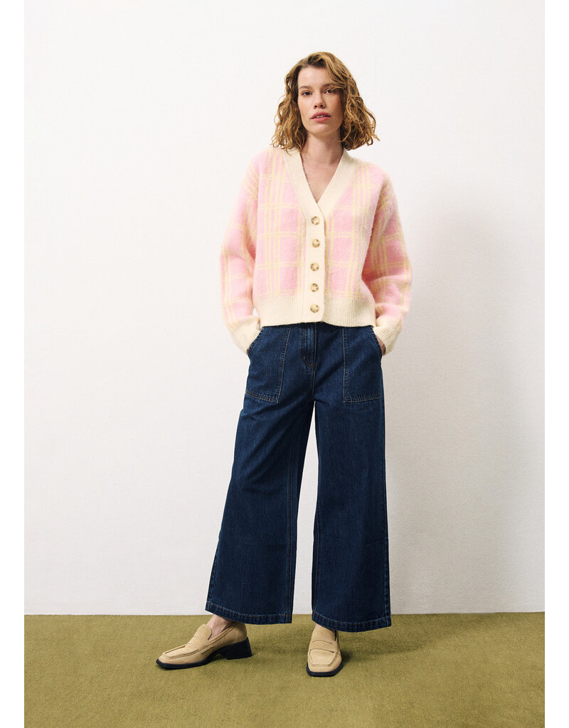FRNCH Manila Vest-Rose Pale