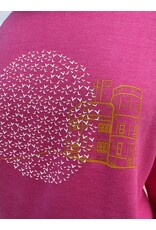 M&O Cabot Tower Unisex Hoodie-Heather Fuchsia