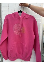 M&O Cabot Tower Unisex Hoodie-Heather Fuchsia