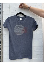 M&O Cabot Tower Women's Tee-Heather Navy