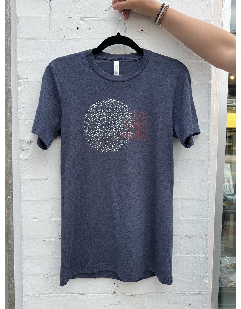Twisted Sisters boutik Cabot Tower-Unisex T Shirt-Heather Navy
