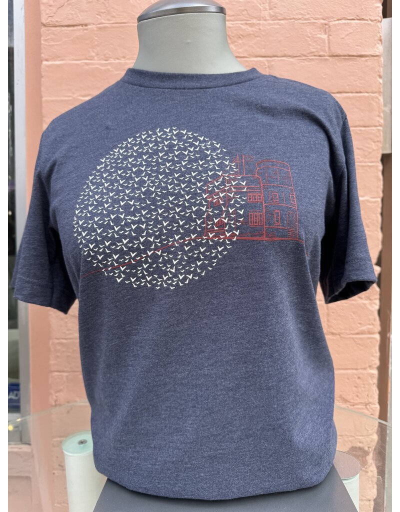 Twisted Sisters boutik Cabot Tower-Unisex T Shirt-Heather Navy