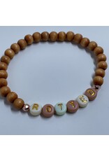 Wood YA? Newfoundland Saying Bracelets