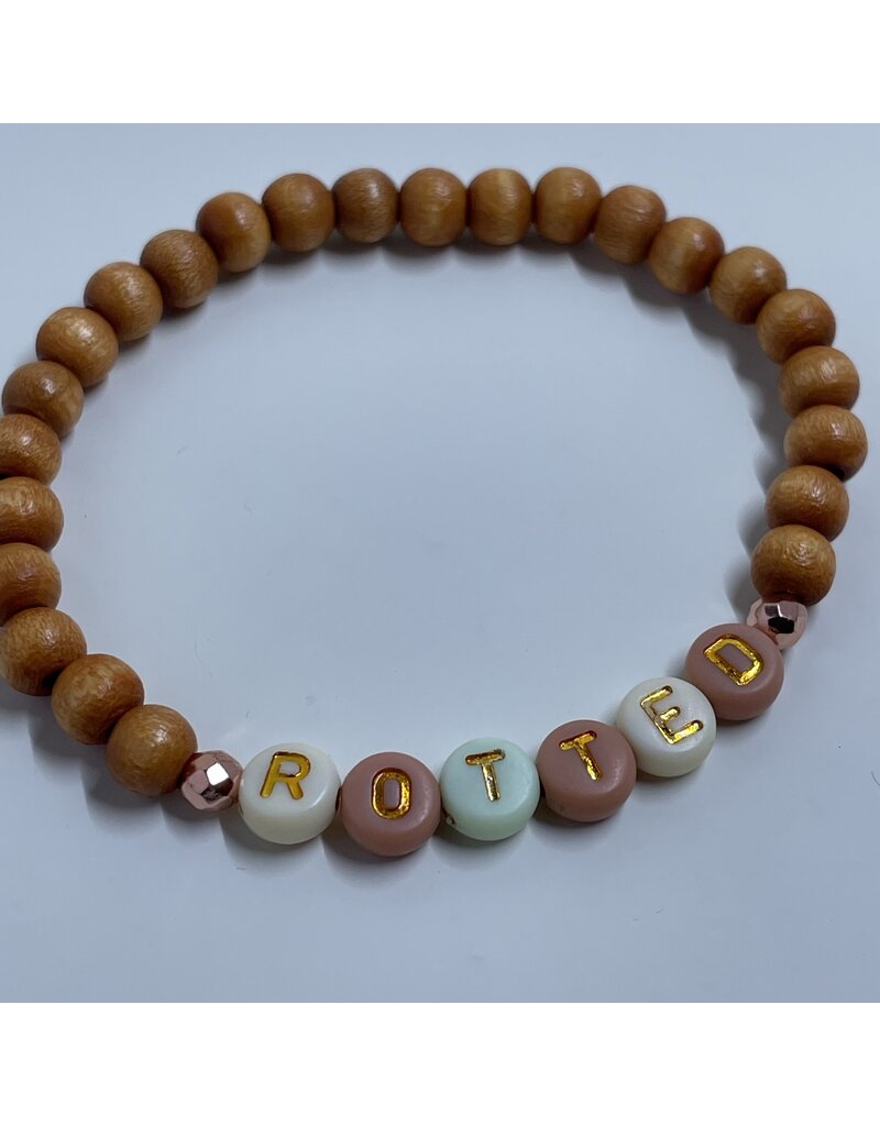 Wood YA? Newfoundland Saying Bracelets