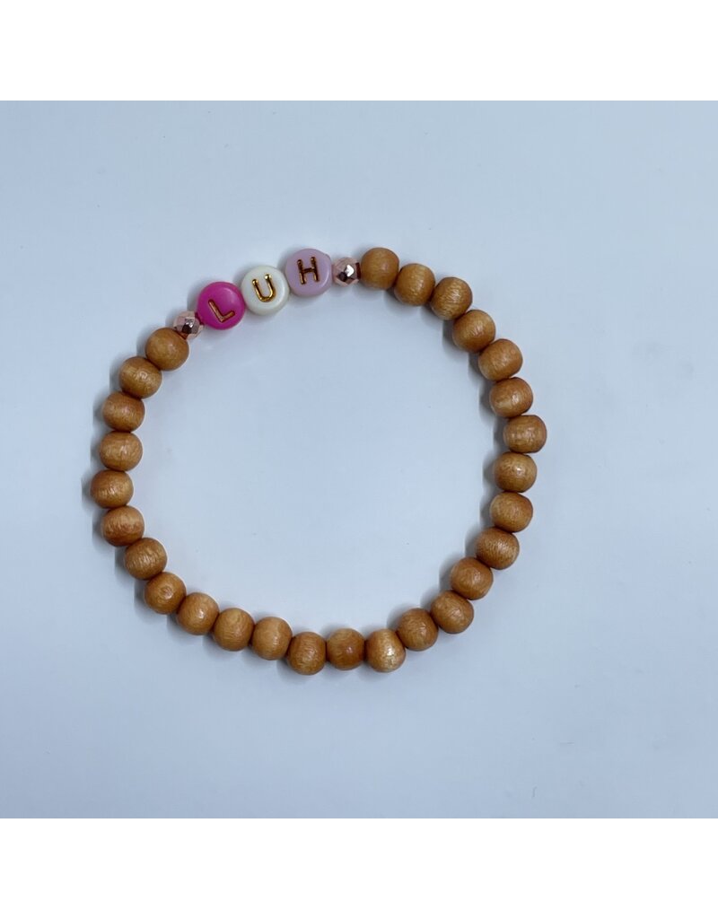 Wood YA? Newfoundland Saying Bracelets