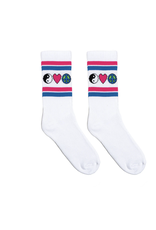 Living Royal Crew Socks-Symbols