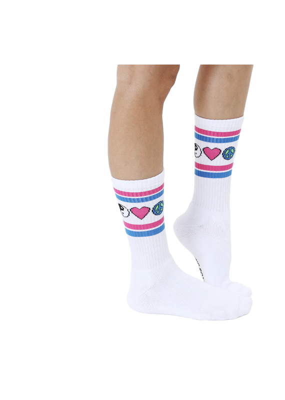 Living Royal Crew Socks-Symbols