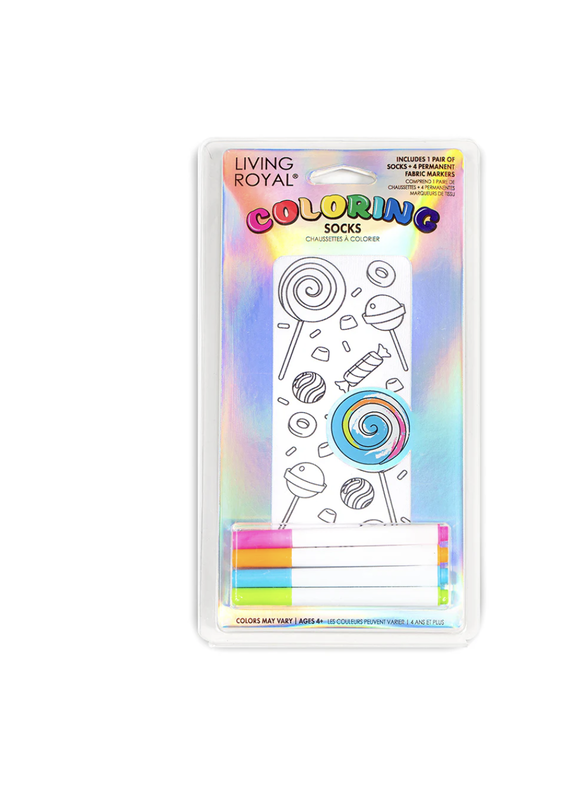 Living Royal Coloring Socks- Candy Explosion