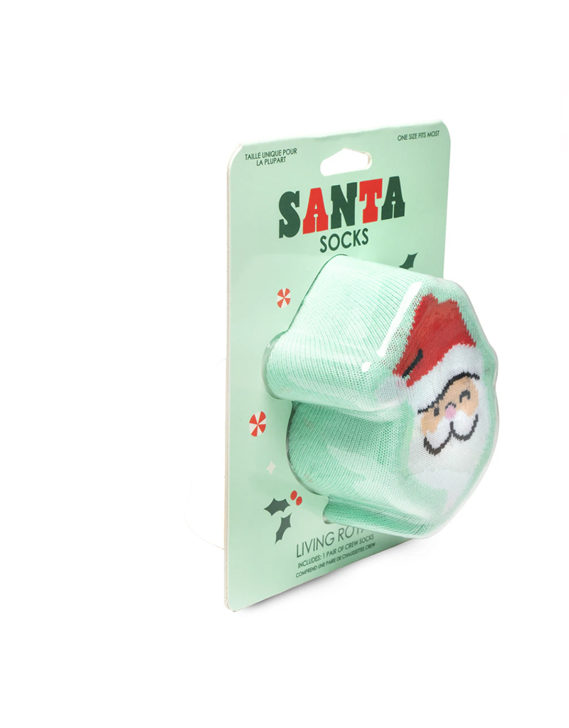 Living Royal Santa 3D Socks-Kids