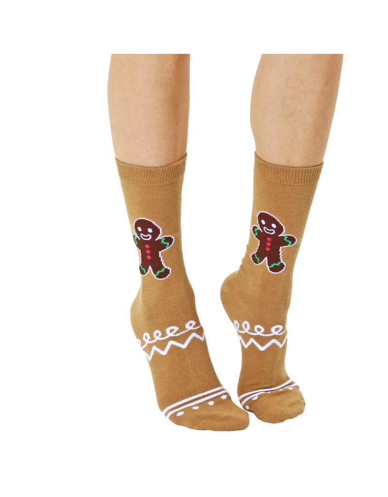 Living Royal Gingerbread 3D Socks
