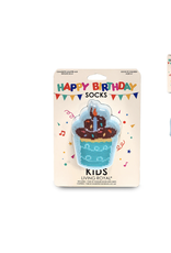 Living Royal Cupcake Birthday 3D Socks-Kids