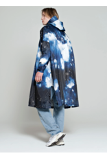 Rain Kiss Starry Night Rain Poncho