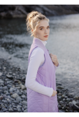 Mernini Mernini-Long Liner Vest-Lavender Mist