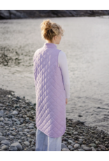 Mernini Mernini-Long Liner Vest-Lavender Mist
