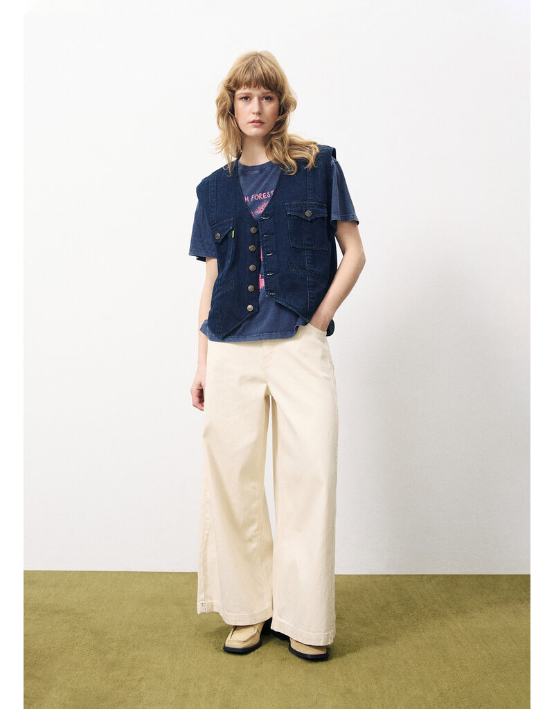 FRNCH Evy Vest-Marine Blue
