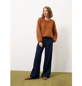 FRNCH Patience Pants-Marine Blue