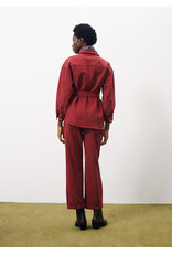 FRNCH Lisandre Overshirt-Bordeaux
