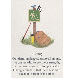 Meaning Of Life-A Cardthartic Experience Hiking Birthday Card