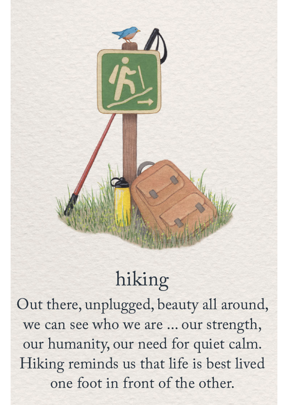 Meaning Of Life-A Cardthartic Experience Hiking Birthday Card