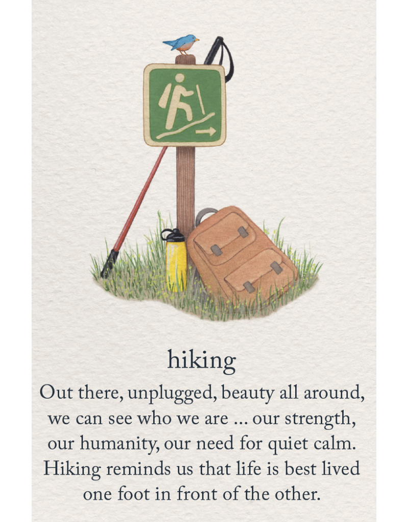 Meaning Of Life-A Cardthartic Experience Hiking Birthday Card