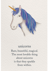 Meaning Of Life-A Cardthartic Experience Unicorns Birthday Card