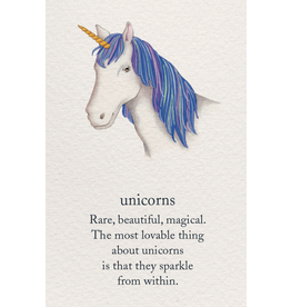 Meaning Of Life-A Cardthartic Experience Unicorns Birthday Card