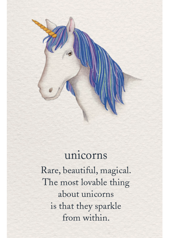 Meaning Of Life-A Cardthartic Experience Unicorns Birthday Card