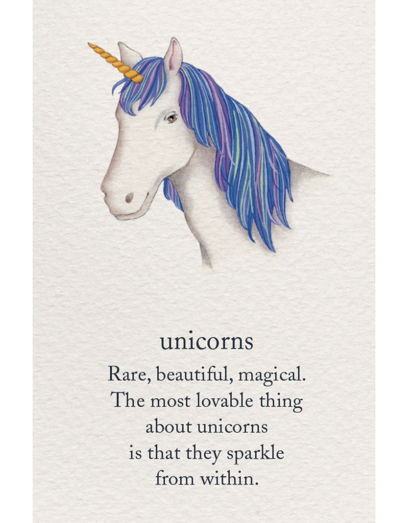 Meaning Of Life-A Cardthartic Experience Unicorns Birthday Card