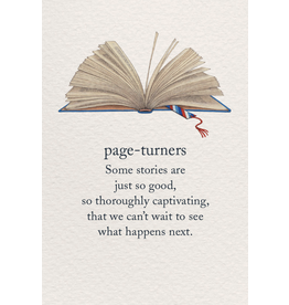 Meaning Of Life-A Cardthartic Experience Page-Turners Birthday Card