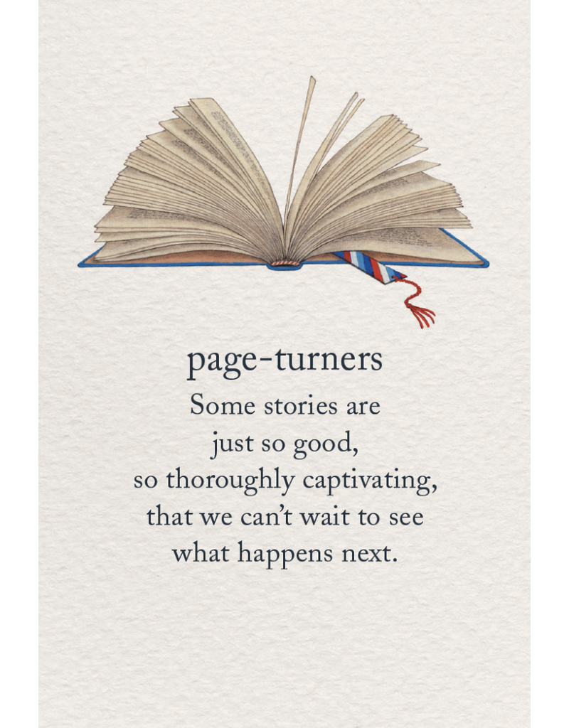Meaning Of Life-A Cardthartic Experience Page-Turners Birthday Card