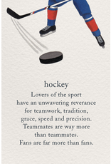 Meaning Of Life-A Cardthartic Experience Hockey Birthday Card