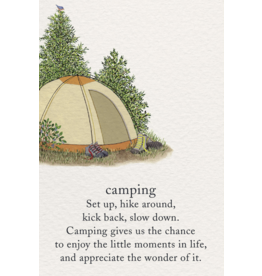 Meaning Of Life-A Cardthartic Experience Camping Birthday Card