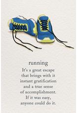 Meaning Of Life-A Cardthartic Experience Running Birthday Card