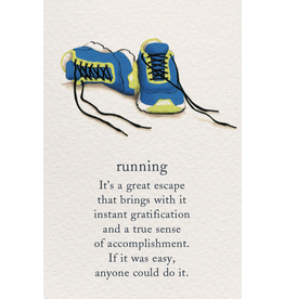 Meaning Of Life-A Cardthartic Experience Running Birthday Card