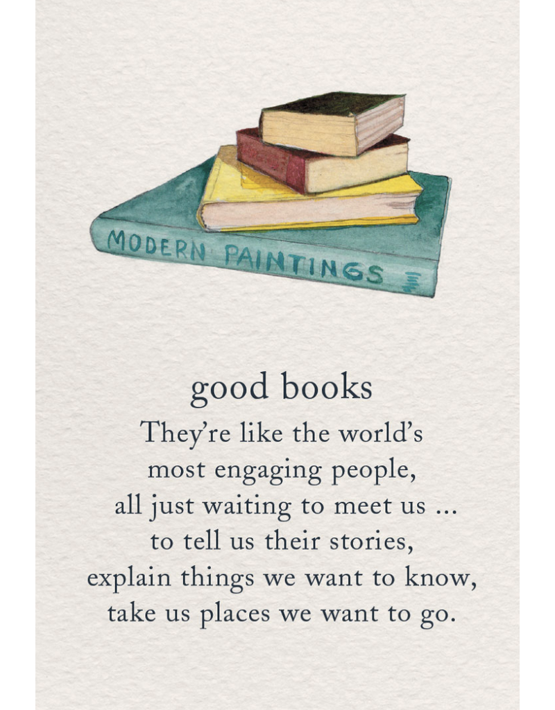 Meaning Of Life-A Cardthartic Experience Good Books Birthday Card