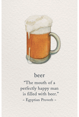 Meaning Of Life-A Cardthartic Experience Beer Birthday Card