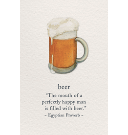 Meaning Of Life-A Cardthartic Experience Beer Birthday Card