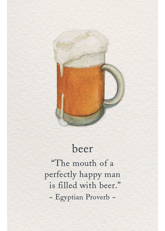 Meaning Of Life-A Cardthartic Experience Beer Birthday Card