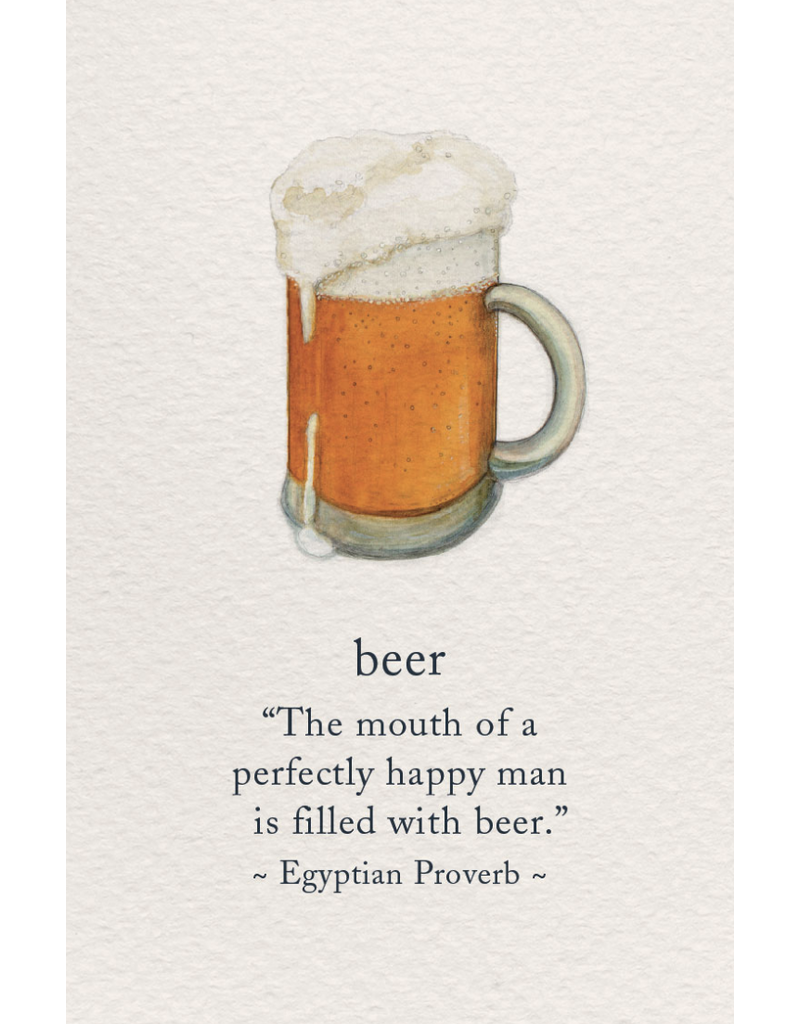 Meaning Of Life-A Cardthartic Experience Beer Birthday Card