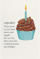 Meaning Of Life-A Cardthartic Experience Cupcakes Birthday Card