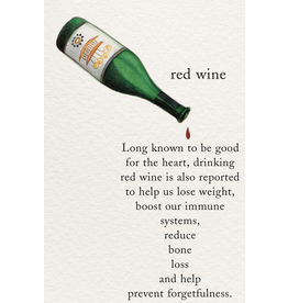 Meaning Of Life-A Cardthartic Experience Red Wine Many Occasions Card
