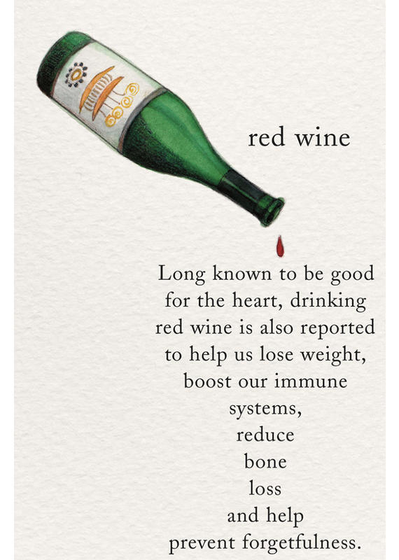 Meaning Of Life-A Cardthartic Experience Red Wine Many Occasions Card