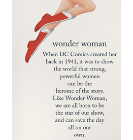 Meaning Of Life-A Cardthartic Experience Wonder Women Friendship Card