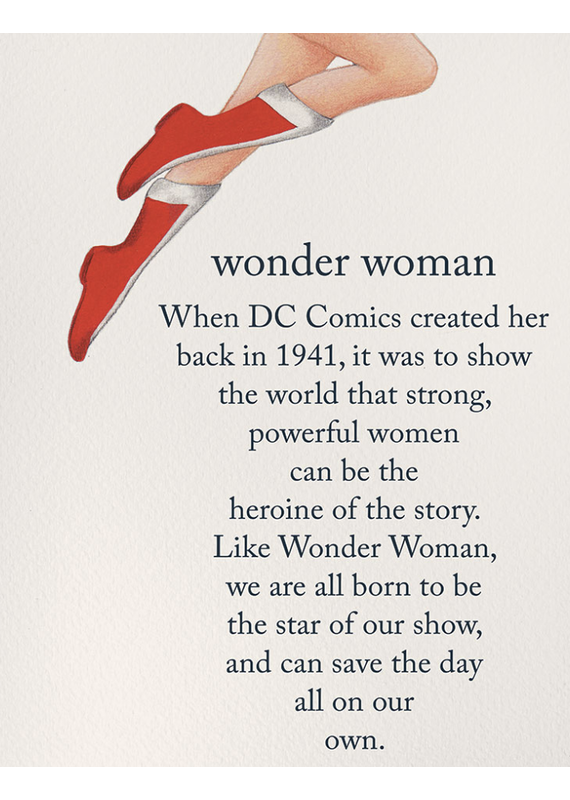 Meaning Of Life-A Cardthartic Experience Wonder Women Friendship Card