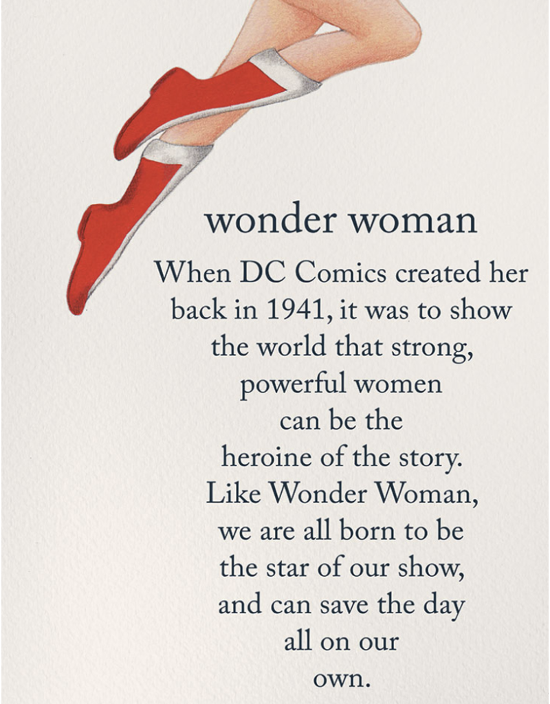 Meaning Of Life-A Cardthartic Experience Wonder Women Friendship Card