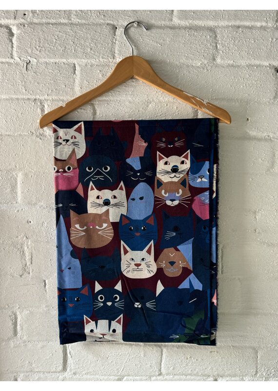 Only Accessories Cat Scarf-Blue/Blue