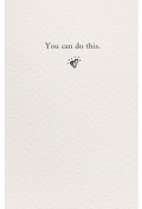 Meaning Of Life-A Cardthartic Experience Small Stones-Encouragement Greeting Card