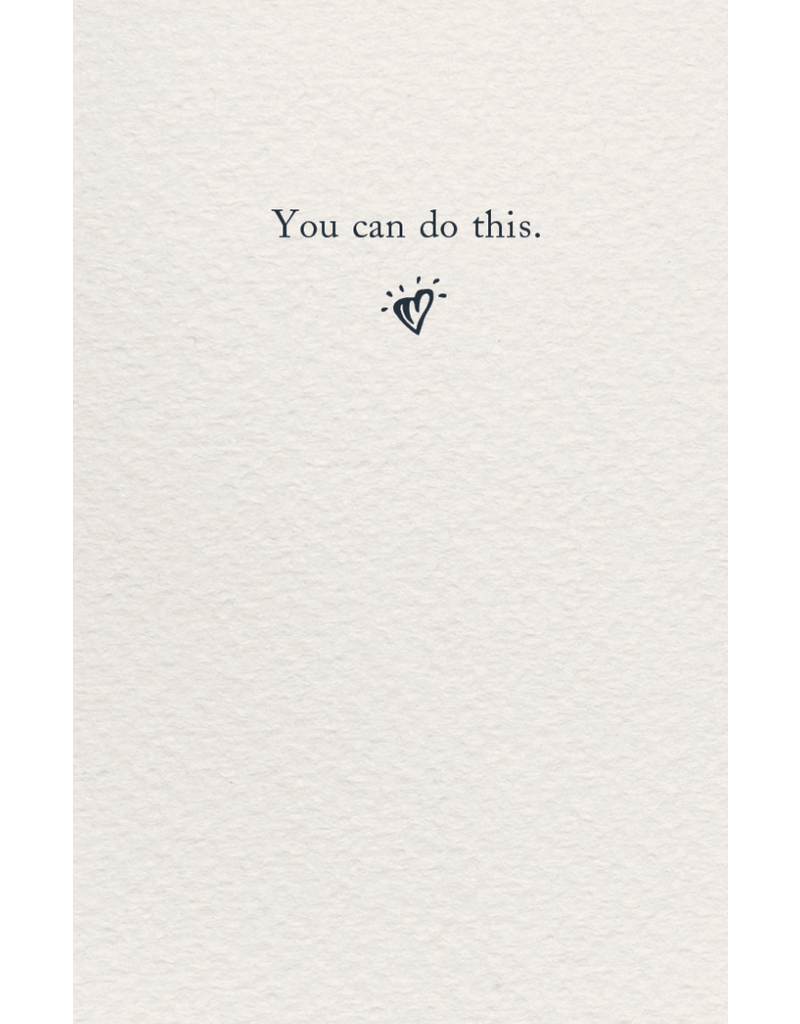 Meaning Of Life-A Cardthartic Experience Small Stones-Encouragement Greeting Card
