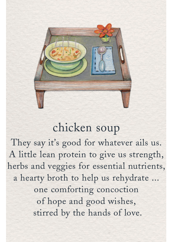 Meaning Of Life-A Cardthartic Experience Chicken Soup Feel Better Greeting Card