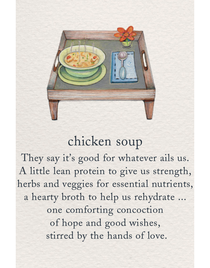 Meaning Of Life-A Cardthartic Experience Chicken Soup Feel Better Greeting Card